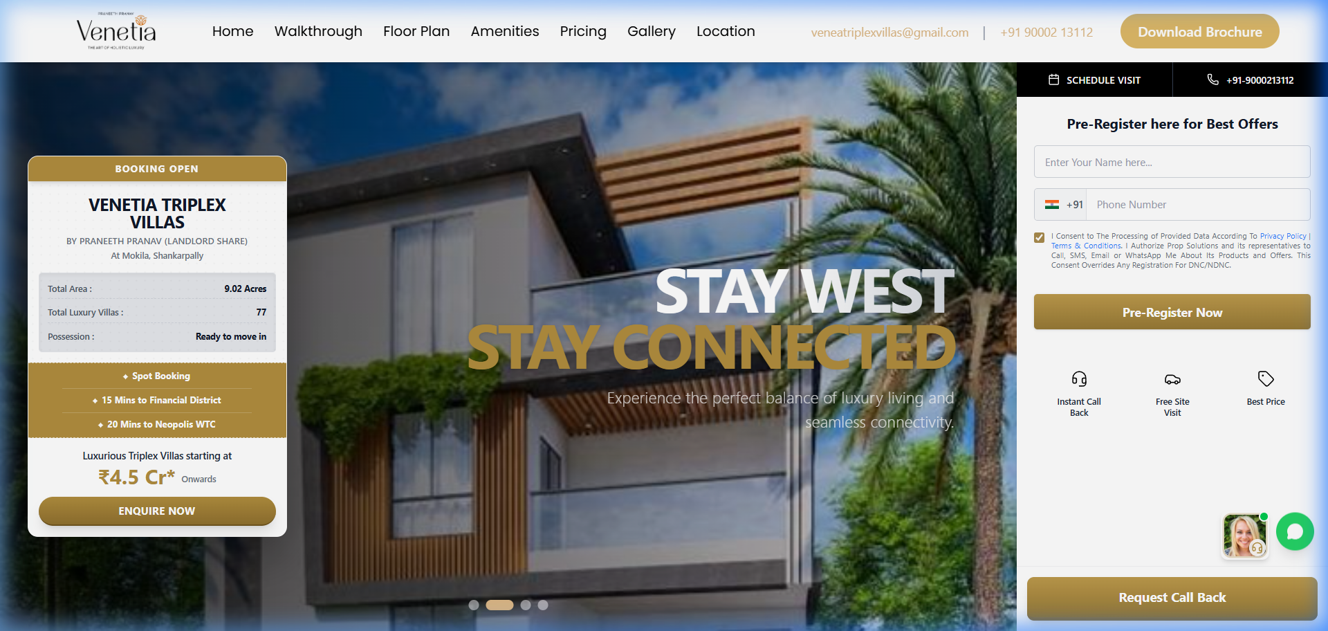 Venetia Triplex Villas